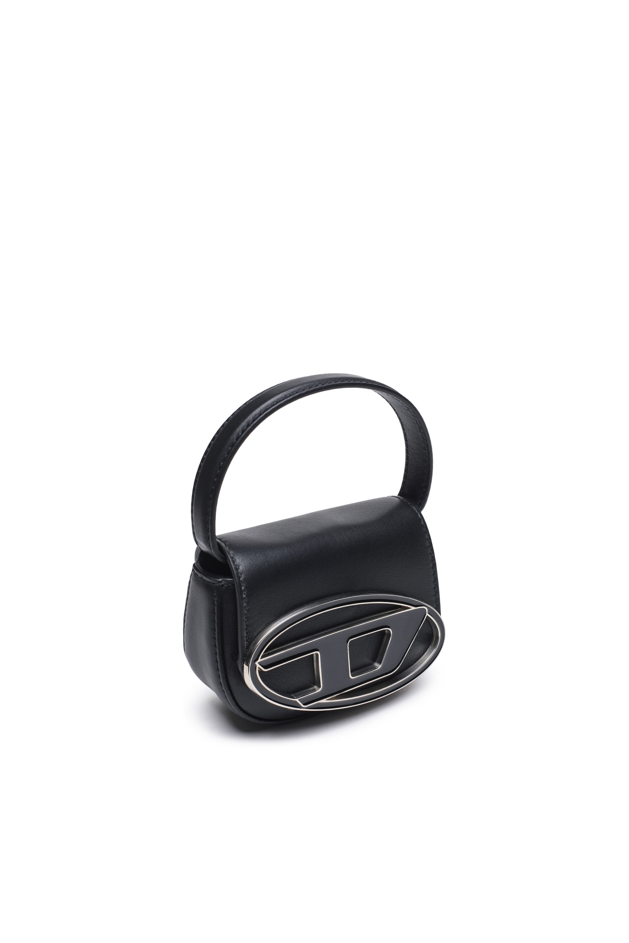 Diesel - 1DR XS, Woman's 1DR XS-Iconic mini bag with D logo plaque in Black - 2